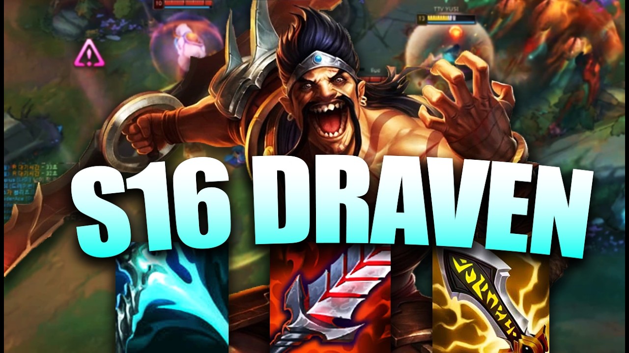 SEASON 16 DRAVEN IS HERE ON THE RIFT !!!