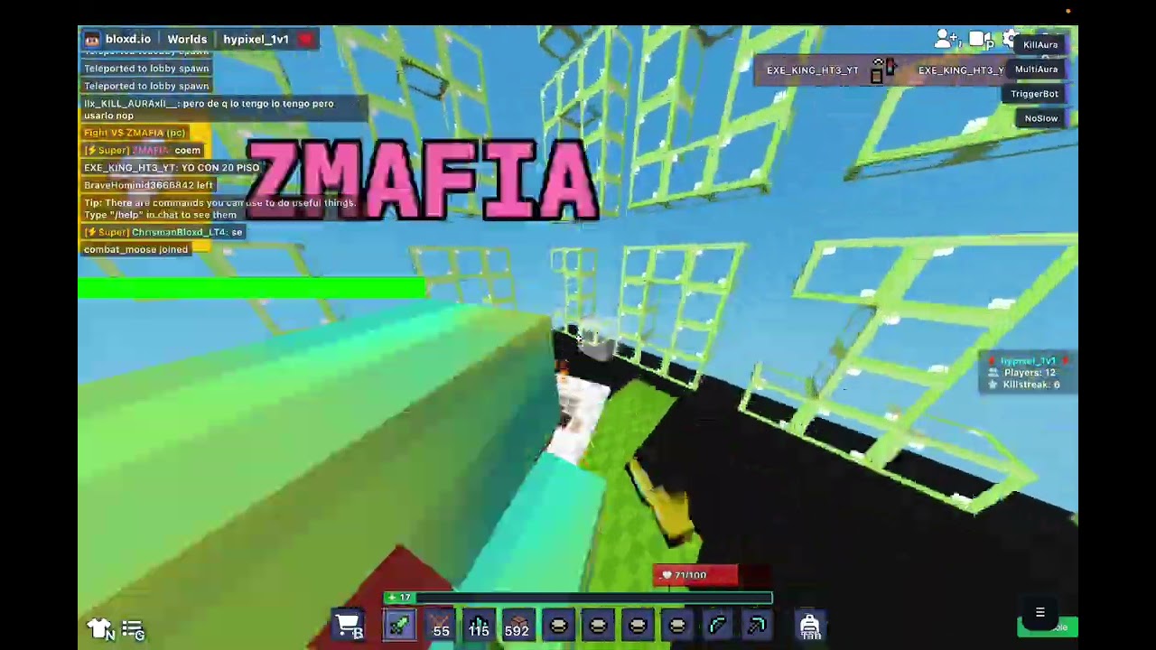 Hacker POV of 1v1ing ZMAFIA