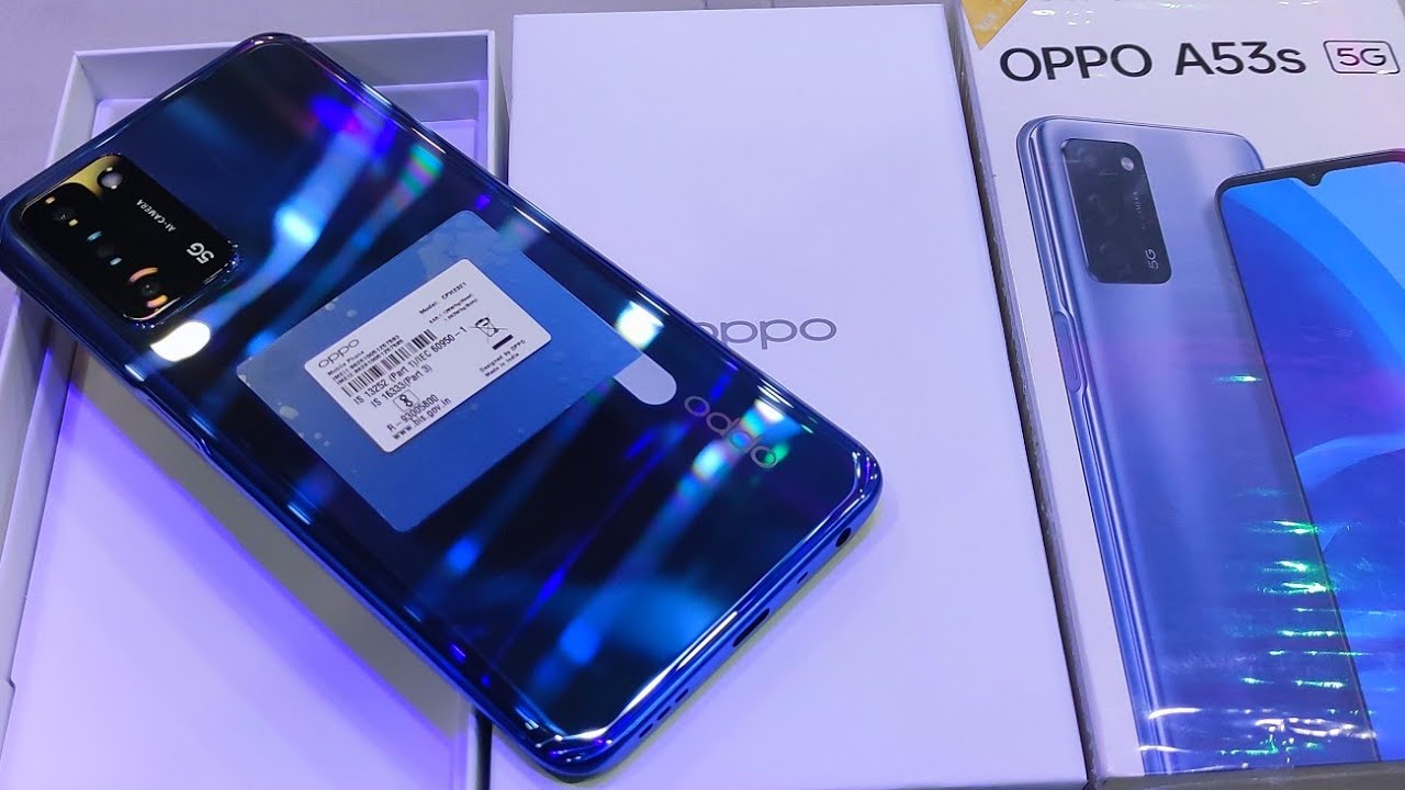 Oppo A53s 5G 8GB/128GB Unboxing, First look & Review !!Oppo A53s Crystal Blue ,Oppo A53s Price,Spec.
