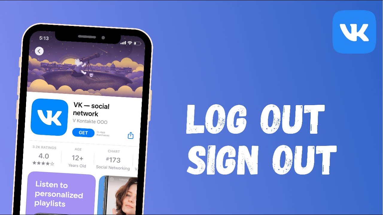 How to Get Logged Out of your VK App's Account | 2021