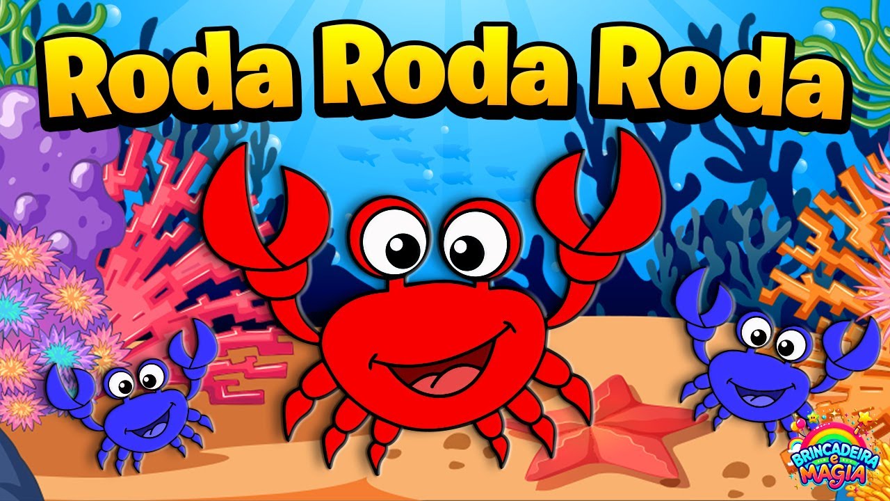 B&M - Roda Roda Roda - Caranguejo Peixe É - Música Infantil