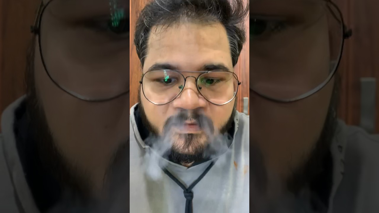 HOW TO MAKE SMOKE 💨 THROUGH NOSE? 😳 #shorts