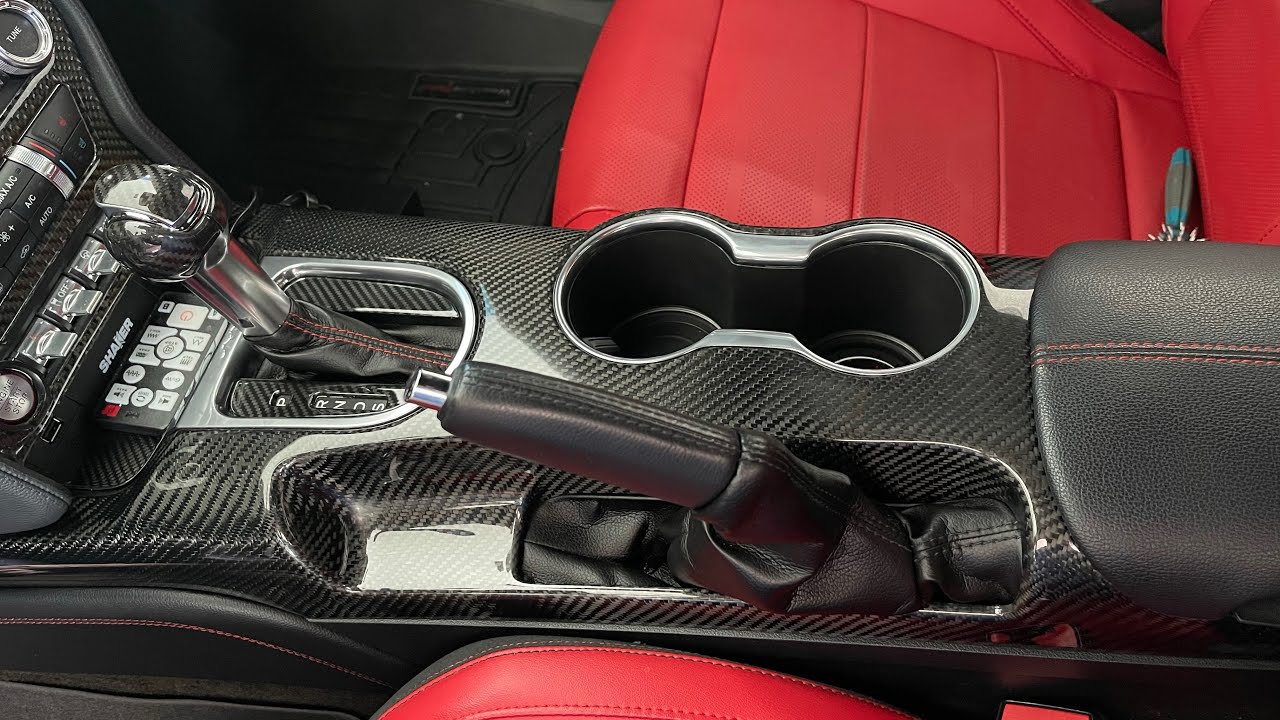 Installing the Trufiber Carbon Fiber Center Console in my 2018 Mustang GT Premium