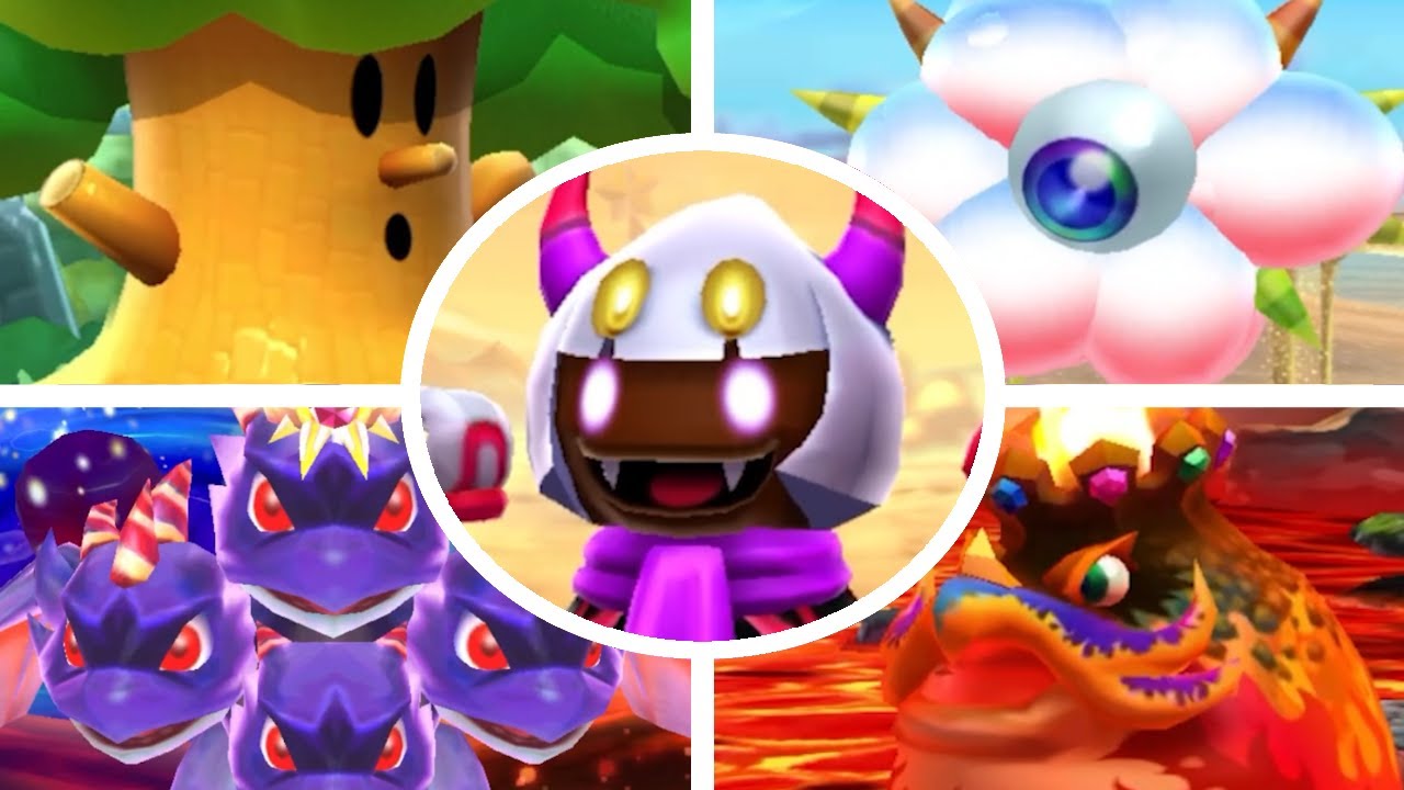 Team Kirby Clash Deluxe - All Ordeal Bosses