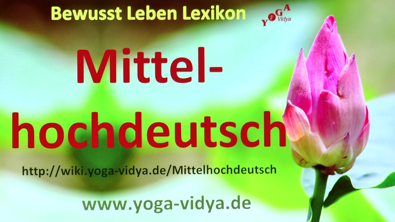 Mittelhochdeutsch