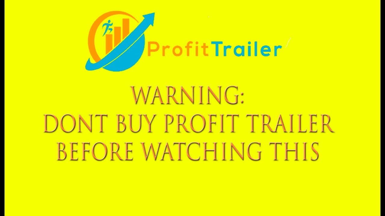 PROFIT TRAILER  DONT BUY IT BEFORE WATCHING THIS REVIEW