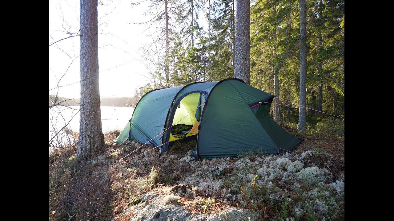 HÖST CAMPING "värmeljus-kamin i tält"
