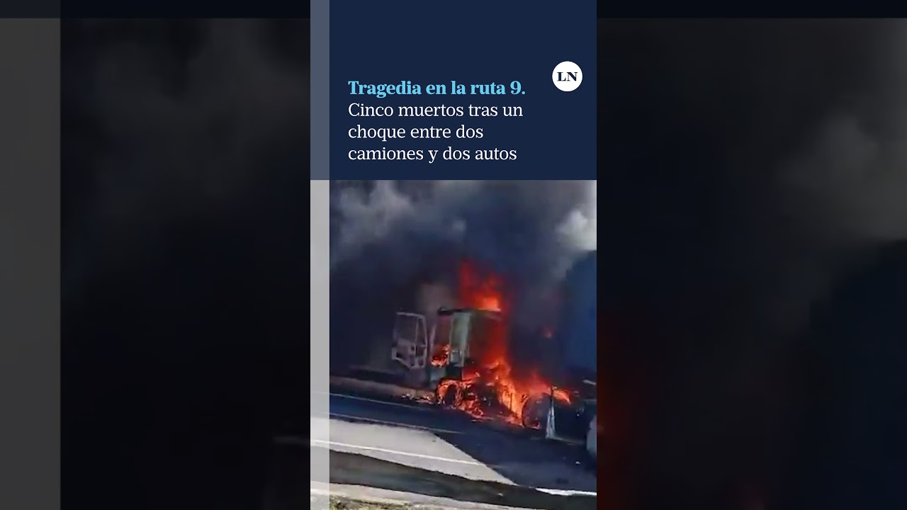 Tragedia en Panamericana. Cinco muertos tras un choque múltiple