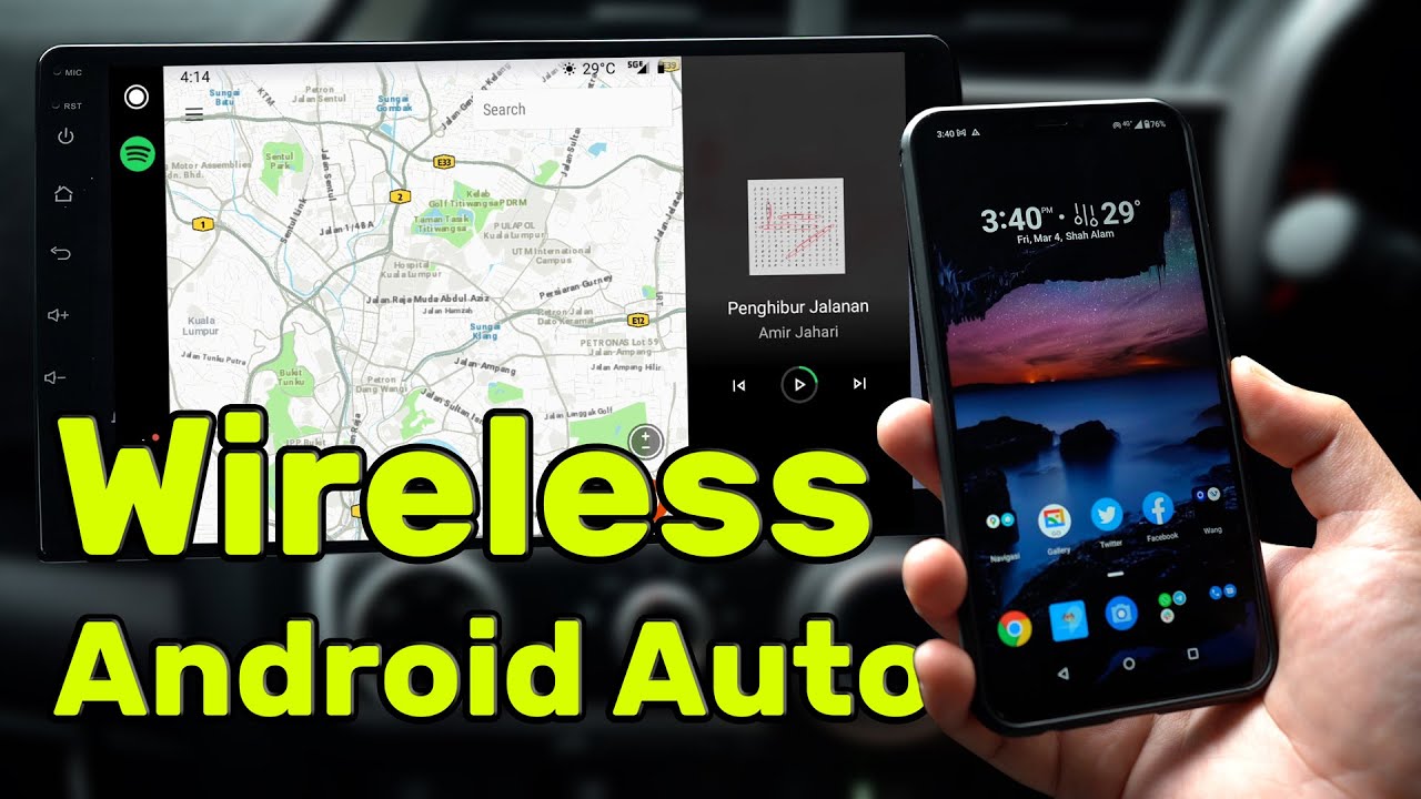 Cara guna Android Auto tanpa kabel USB | Tips & Tricks