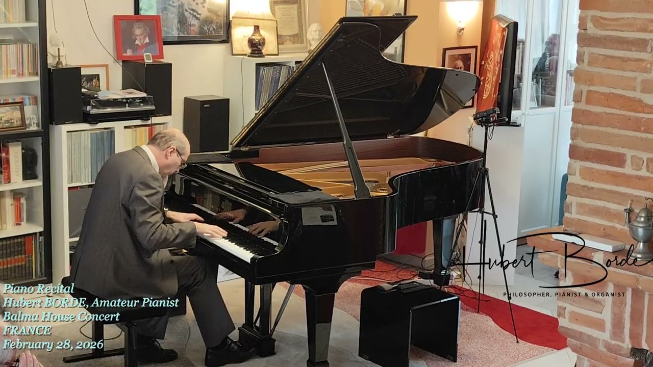 Piano Recital (Scarlatti - Bach - Weber - Liszt - Milhaud - Poulenc - de Falla - Haendel-Kempff)