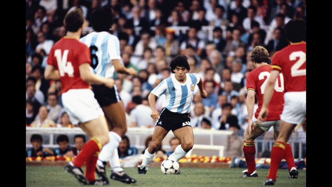 Diego Maradona vs Switzerland (1980.12.16) FHD / until 1:07 no audio