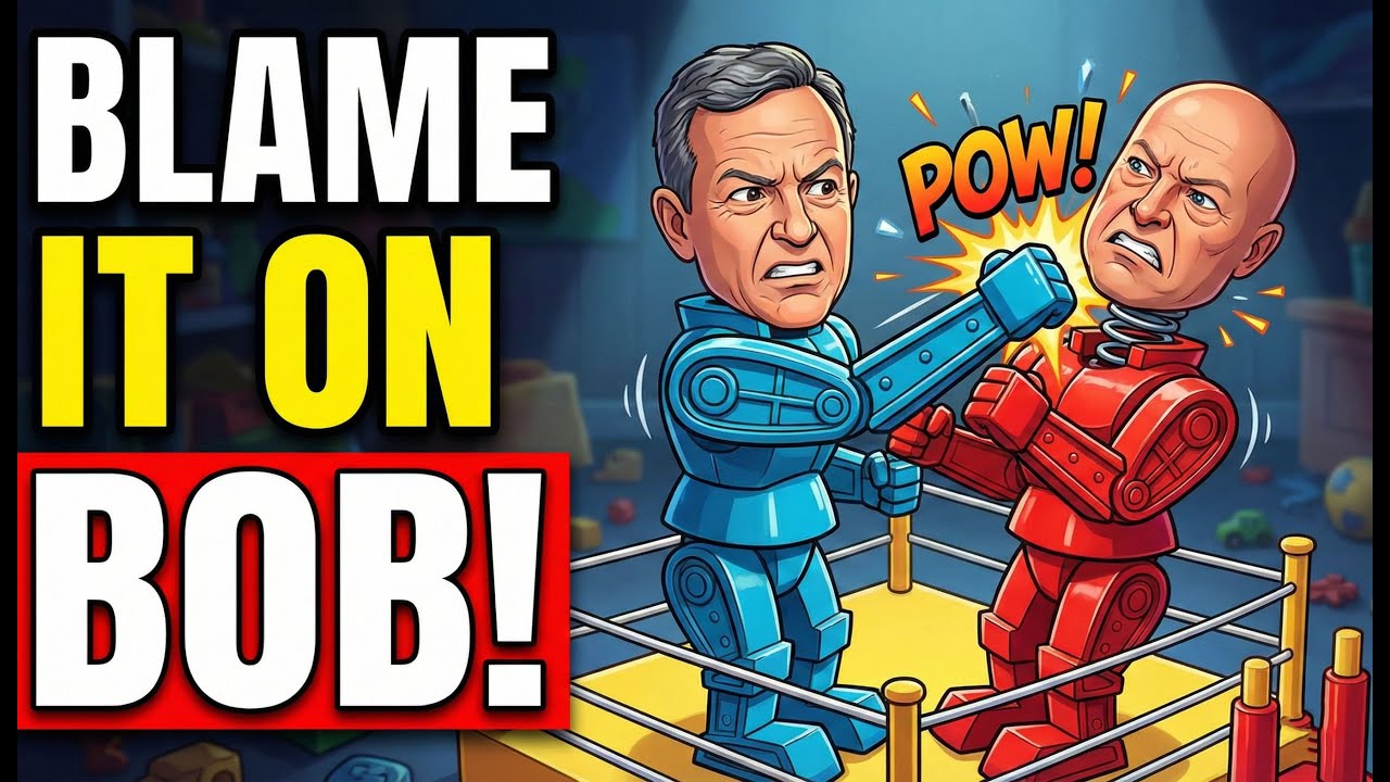 Blame It on (Which) Bob! Journos SLAM Chapek to HIDE Iger's Failures at Disney Company!
