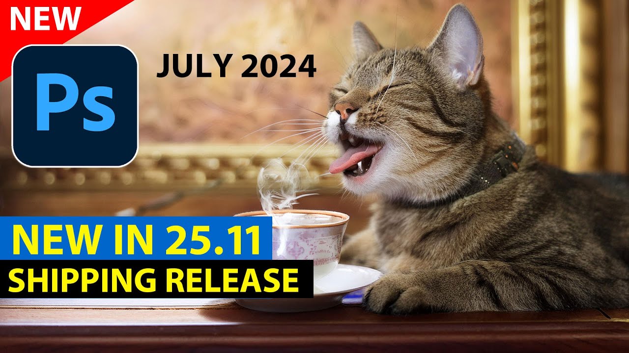 BIG Photoshop July update, all new Features.