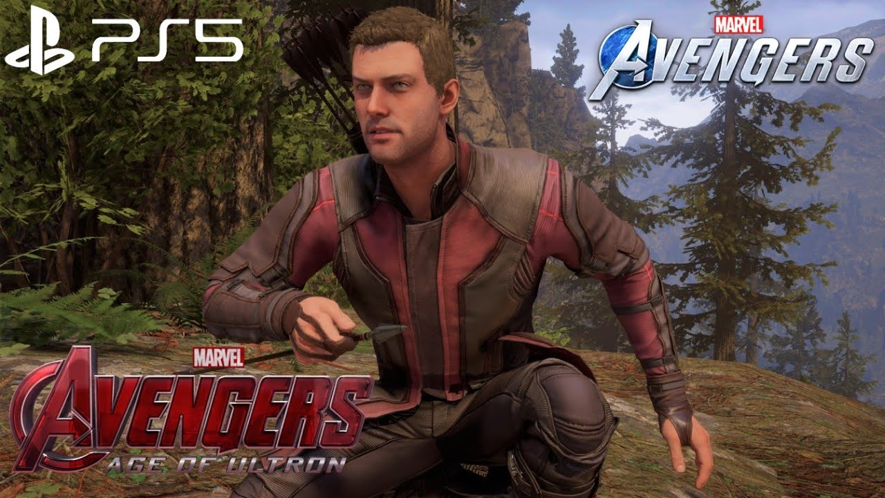 Marvel's Avengers - NEW MCU Hawkeye Age of Ultron Suit Gameplay 4K 60FPS (PlayStation 5)