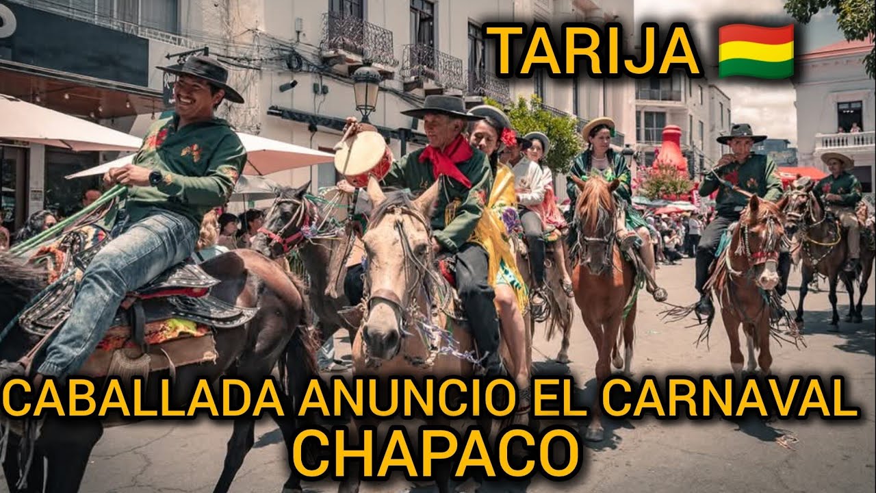 ANUNCIO DEL CARNAVAL CHAPACO 2025 (CABALLADA, COPLAS)