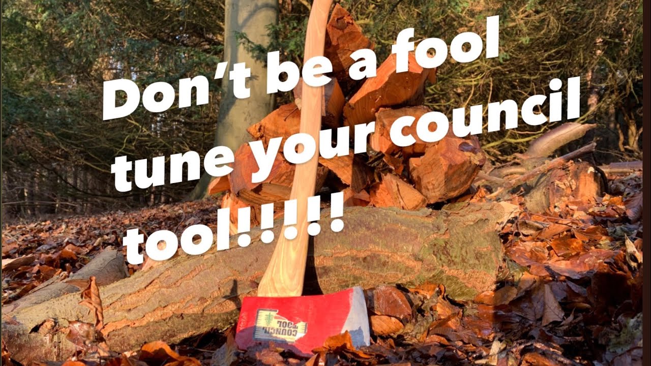Council Tool Boys Axe, how to turn a cheap axe into a premium tool