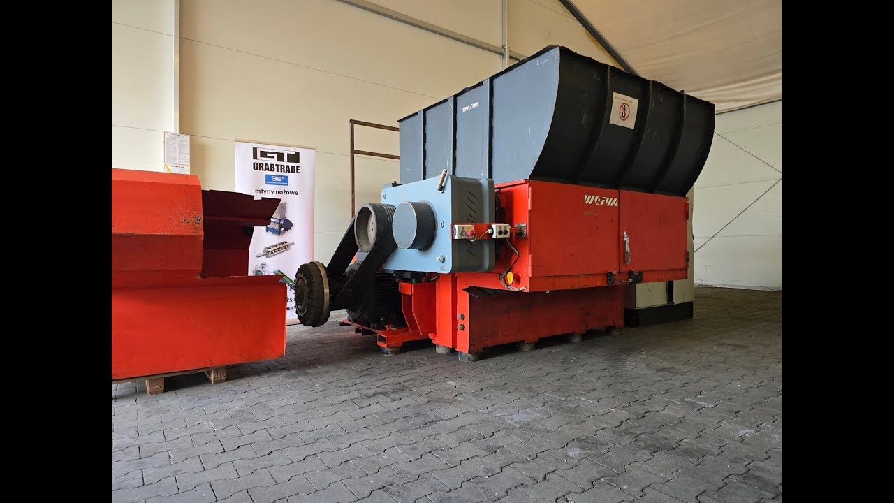 Weima WLK 2000 110kW For Sale GrabTrade #weima #shredded #shredder #recycling #shredding 