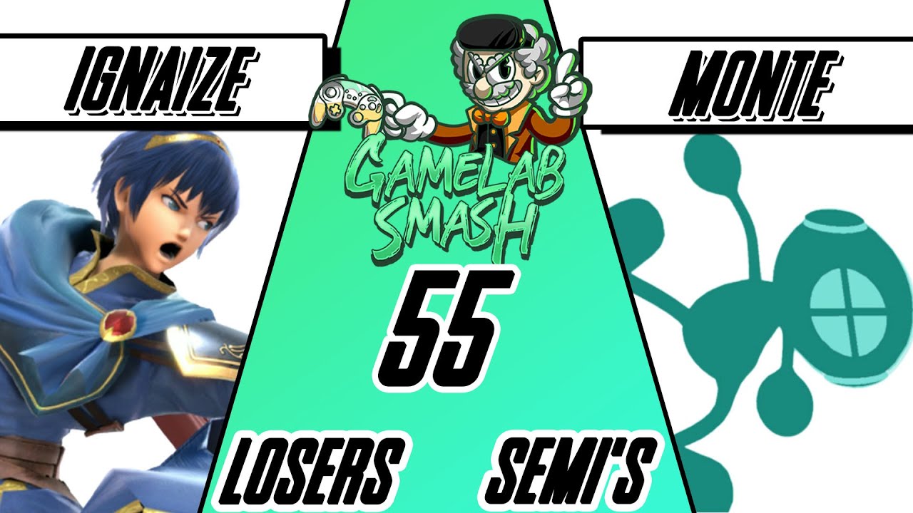 GameLab-Smash # 55 Ignaize (Marth) Vs Monte (Game and Watch)