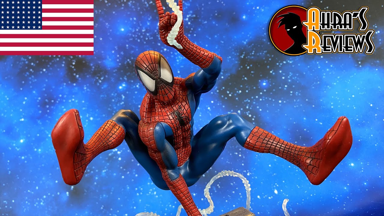 Diamond Select Marvel Gallery 1990s Spider-man Statue Diorama Review
