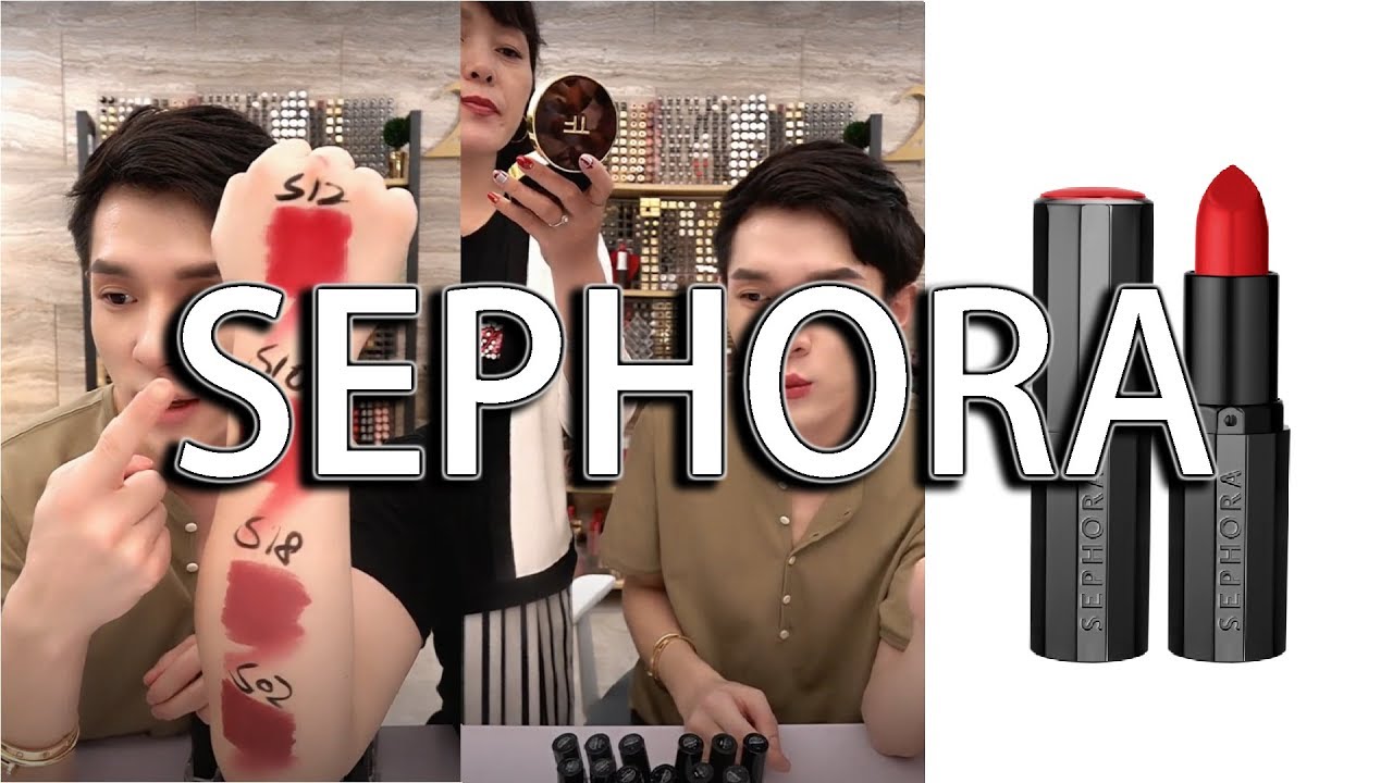李佳琦 - 丝芙兰(SEPHORA)Rouge Satin Lipstick系列 | 02 | 12 | 18 | 10 | 61 | 05 |
