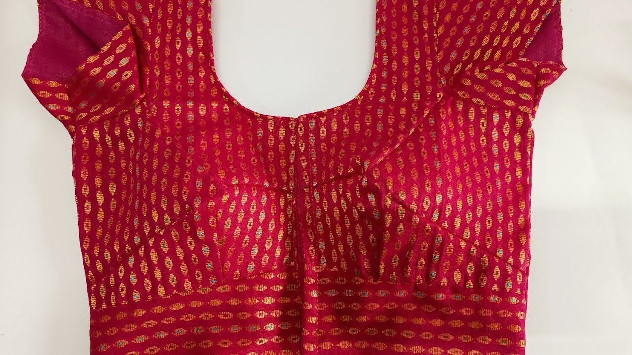 28 size 4 tuks blouse cutting and stiching || 4 tuks blouse ||