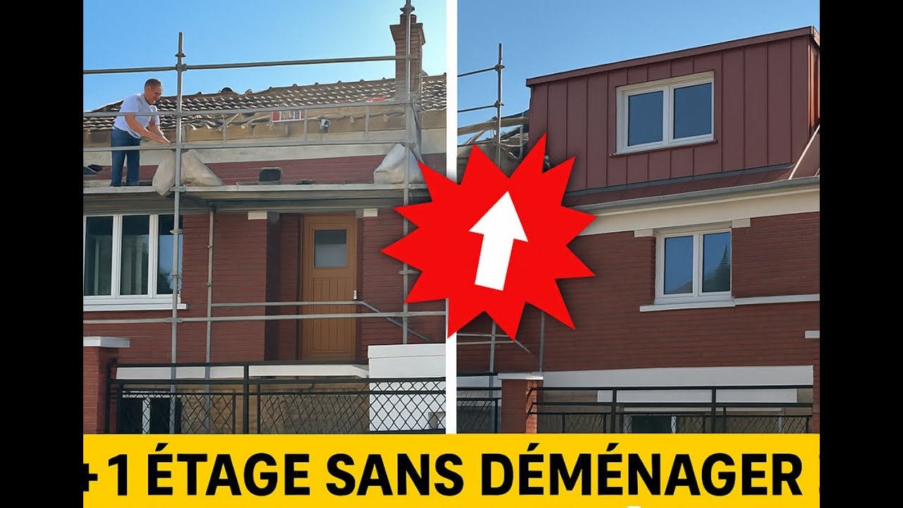 Surélévation de Toiture : Gagnez de l’Espace Sans Déménager !