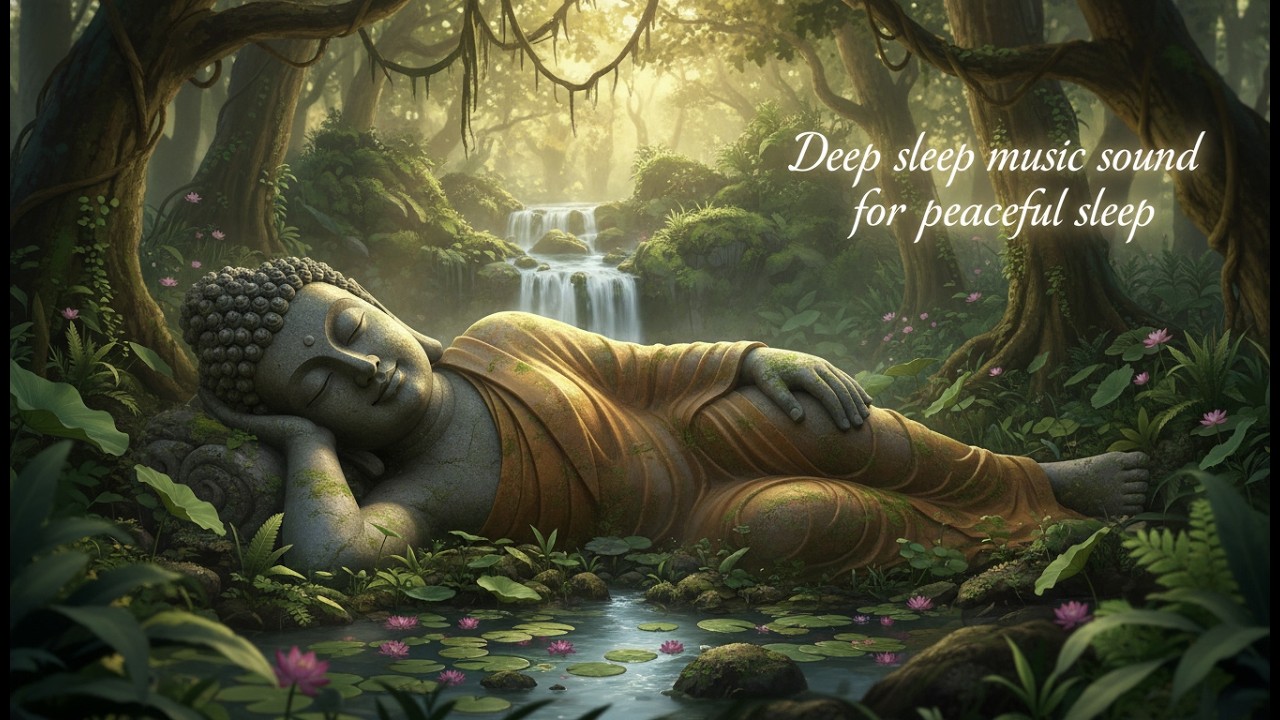 Can’t Sleep? Flute Healing Meditation music | 6 hour of Soothing Music With Nature sounds 🌙