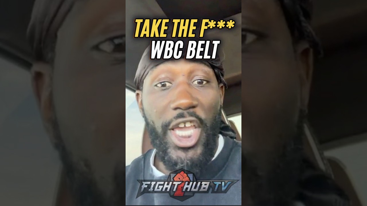 FURIOUS Terence Crawford ERUPTS on WBC after being stripped!