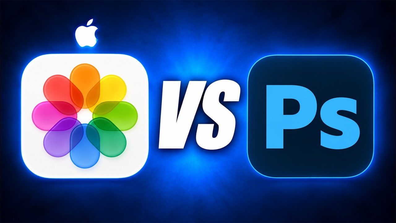 Apple Photos ДЕЙСТВИТЕЛЬНО лучше Adobe Photoshop?