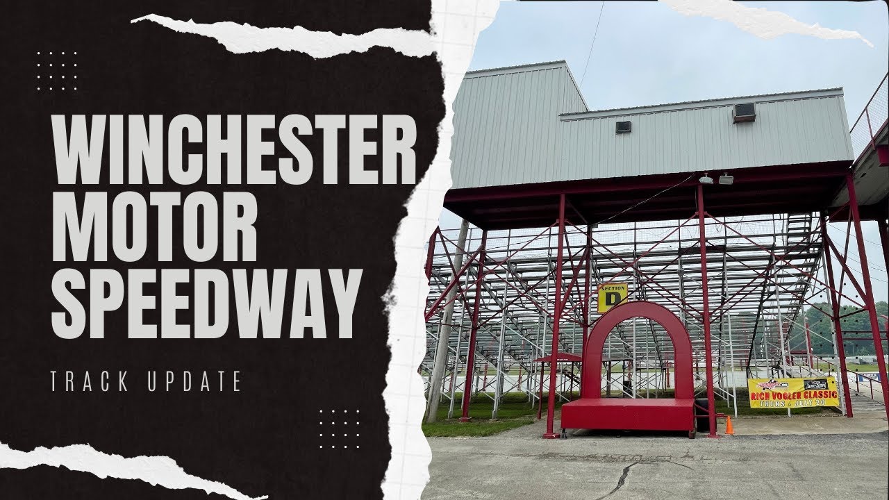 Touring the famous Winchester Speedway! The fastest half mile in the world.
