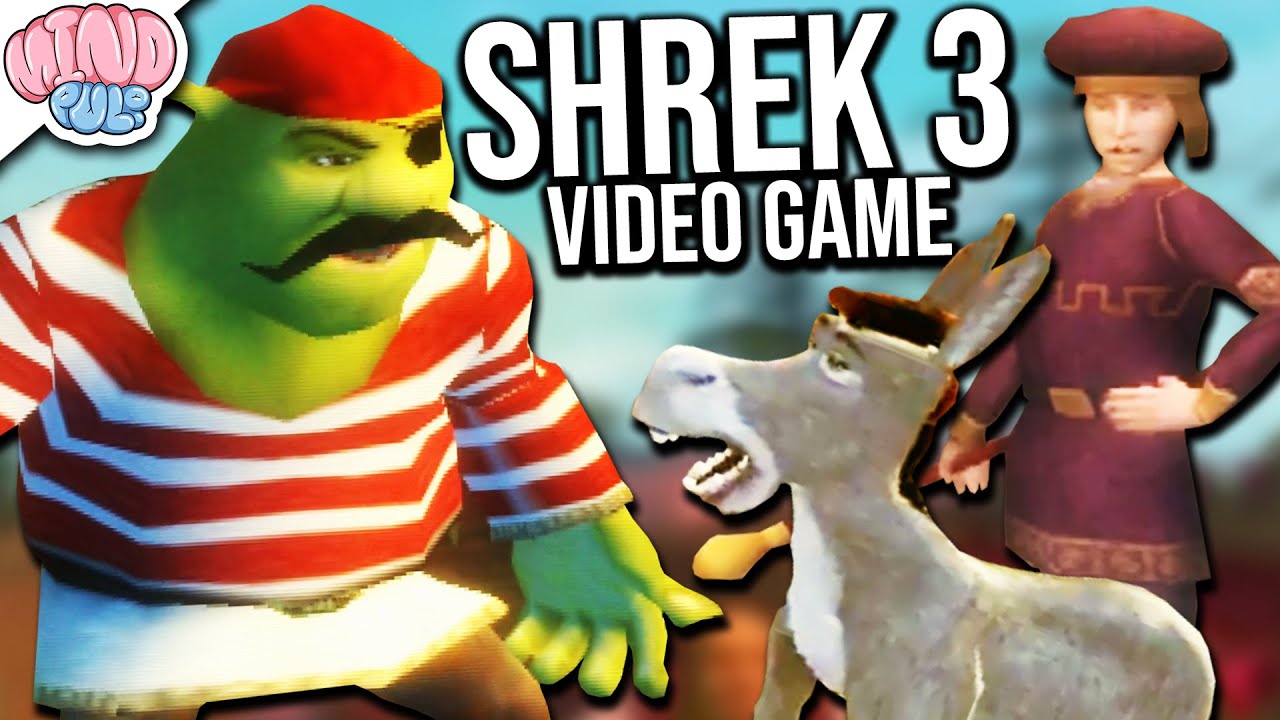 Shrek The Third for PS2 is a broken mess