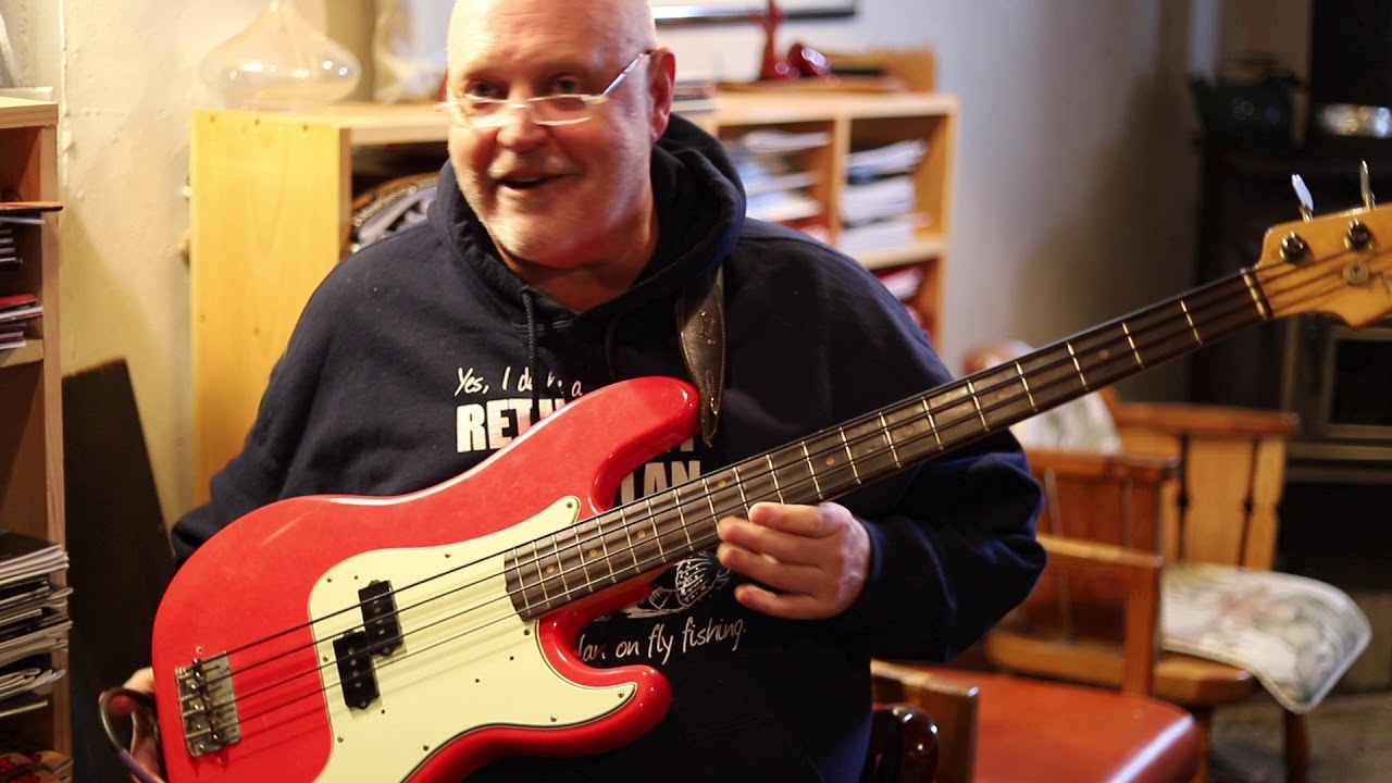 SCB  Vlog - 1962 Fender Precision, Fiesta Red