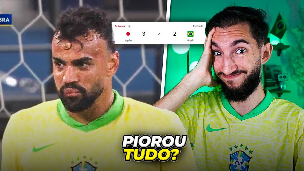 Brasil 2 x 3 Japão - FABRÍCIO BRUNO ERROU TUDO???