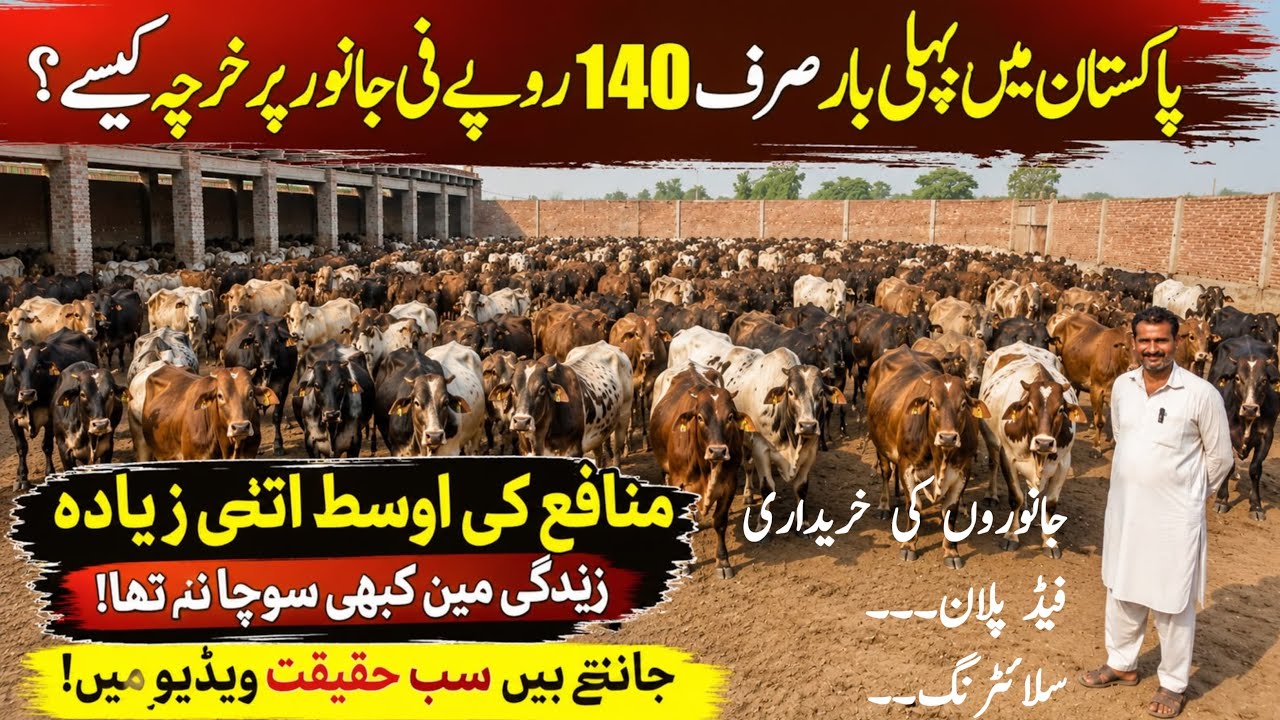 How to Start Cattle Fattening Farming in Pakistan | Complete Business Guide