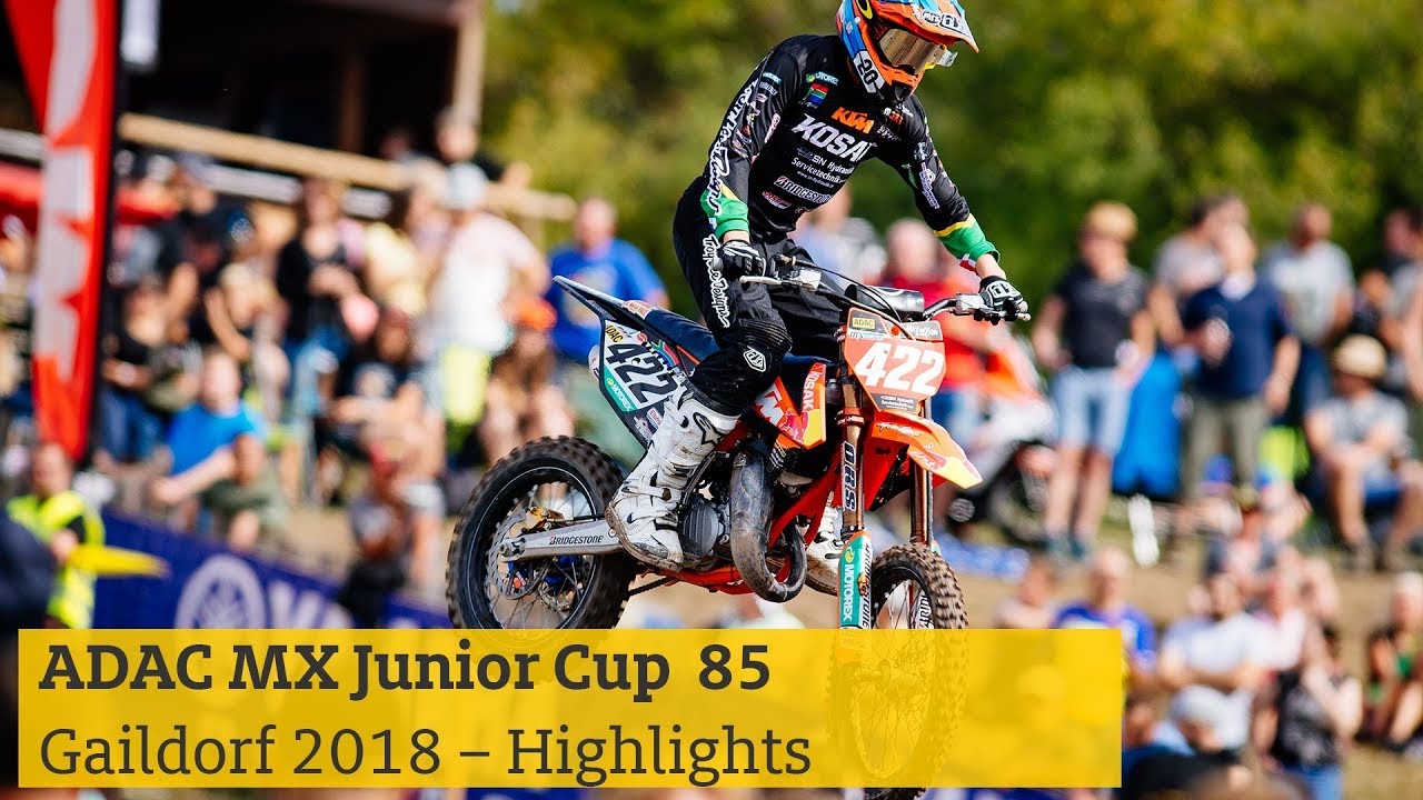 Highlights ADAC MX Junior Cup 85 Gaildorf 2018