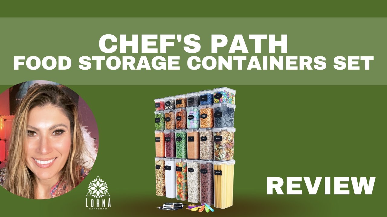 CHEF'S PATH Airtight Food Storage Containers Set Review