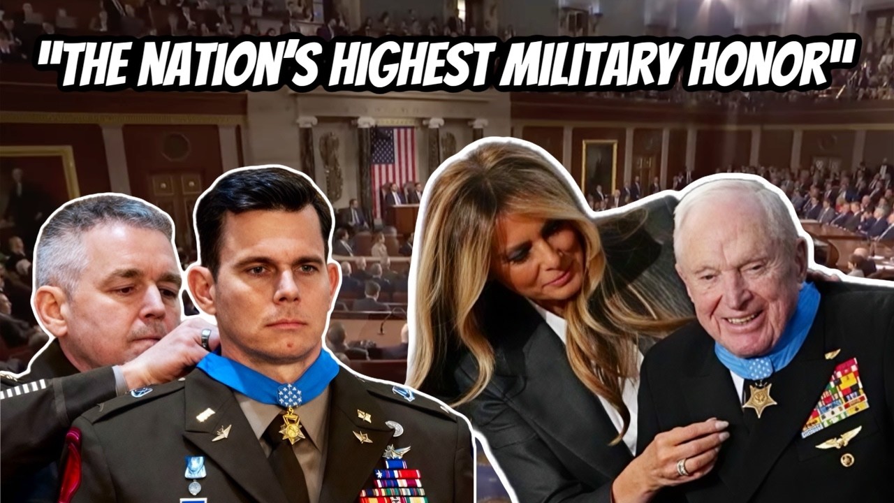 Trump Bestows Two Medals of Honor During SOTU