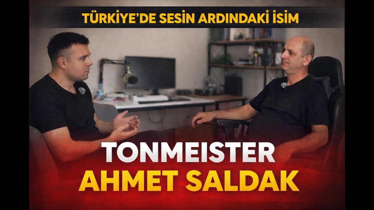 Tonmeister Ahmet Saldak Söyleşi