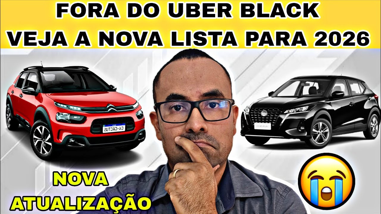 🔴✅️ UBER EXCLUI NISSAN KICKS E C4 CACTUS DO BLACK - #motoristadeaplicativo #uber  