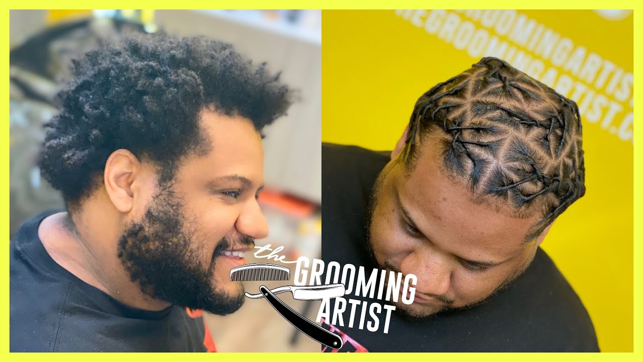 Instant Locs With A Beard Trim ✨