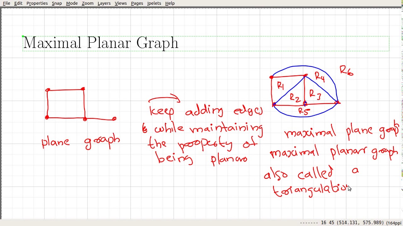Video_83: Maximal Planar Graphs