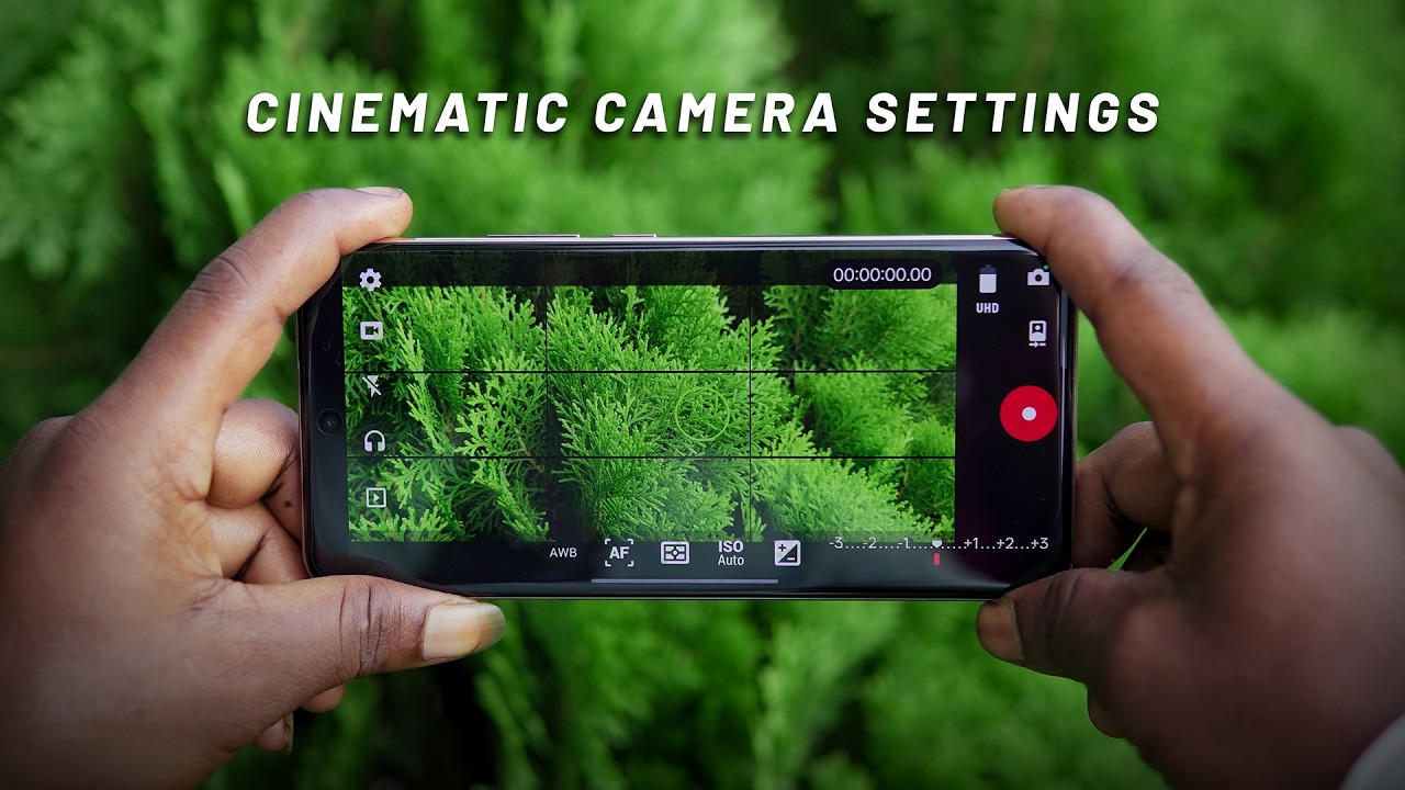 Cinematic Camera Settings for Android Smartphone - Cinema FV-5 Camera Settings