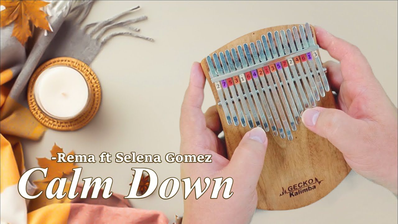 Calm Down (Rema ft Selena Gomez) - Kalimba Cover with Tabs