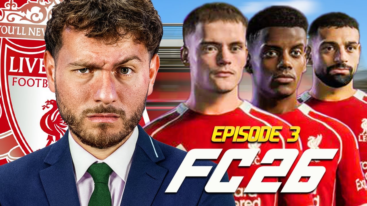 LIVERPOOL FC26 CAREER MODE! EPISODE 3 🔥