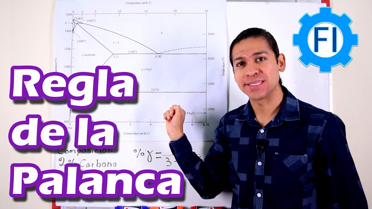 Regla de la Palanca en Diagrama Hierro Carbono - Salvador FI