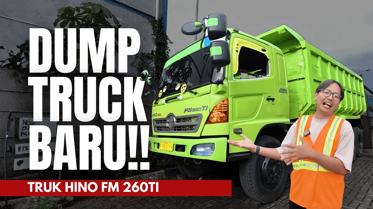Beli Dump Truck Baru 200 Jutaan! Rubah Bentuk Ke Truk Selflaoder! Hino 500 FM260TI 2010!