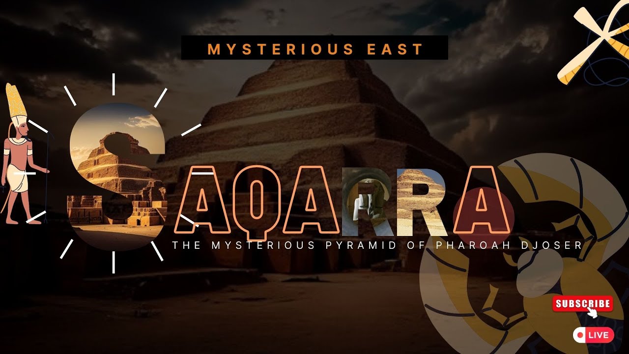 Puzzle of Mysterious Step Pyramid of Djoser - Saqarra.