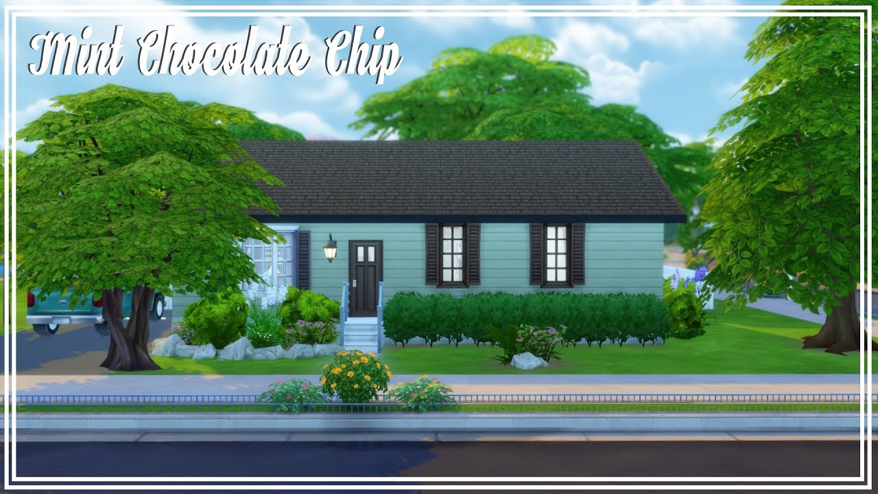 The Sims 4 Speed Build: Mint Chocolate Chip