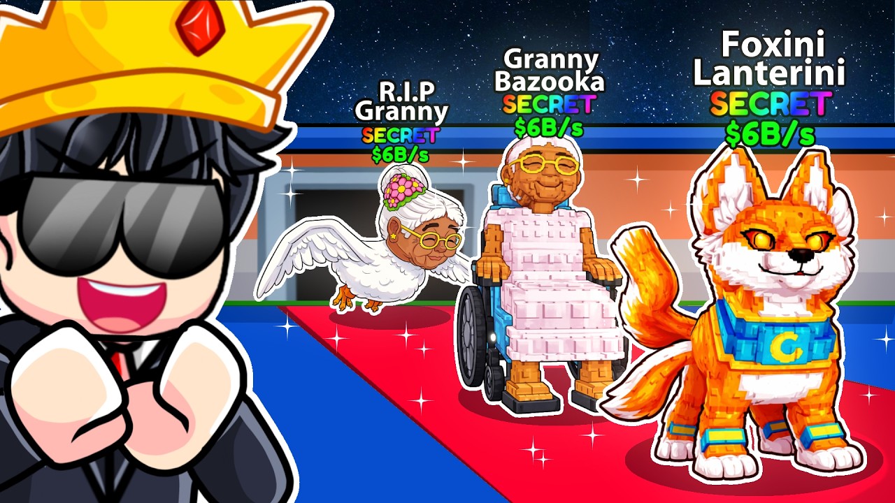 I Stole NEWEST RIP GRANNY BRAINROTS in Steal a Brainrot Roblox