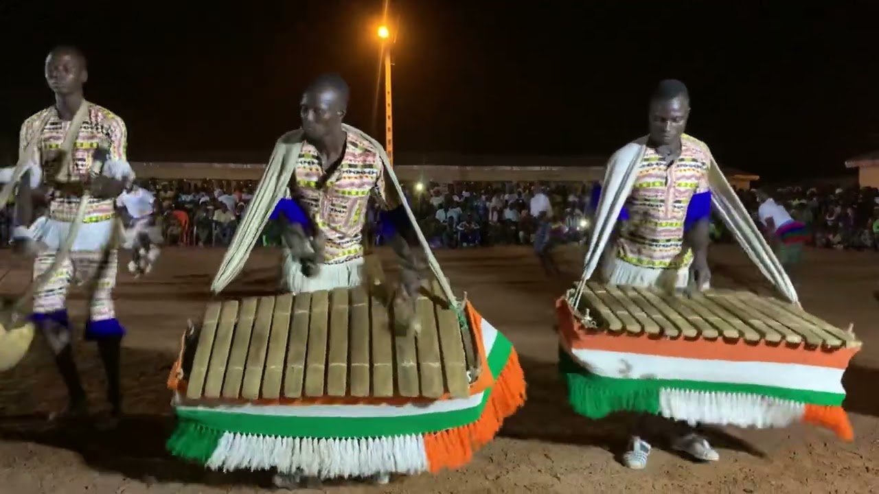 Festival de balanfon YOUBE de Gbon le balanfon de MONOGO S/P de Kolia région de la Bagoue.